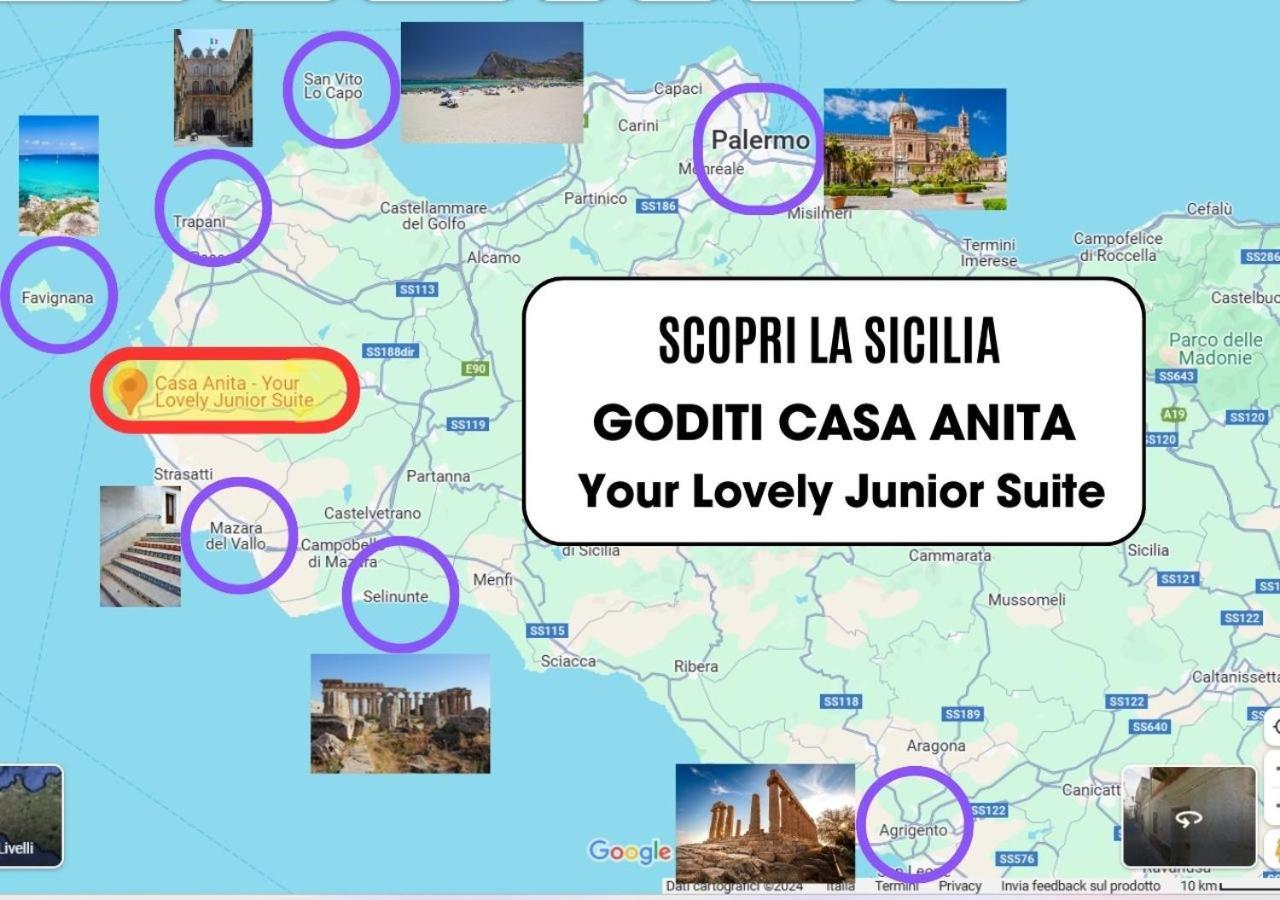 Casa Anita Apartman Marsala Kültér fotó